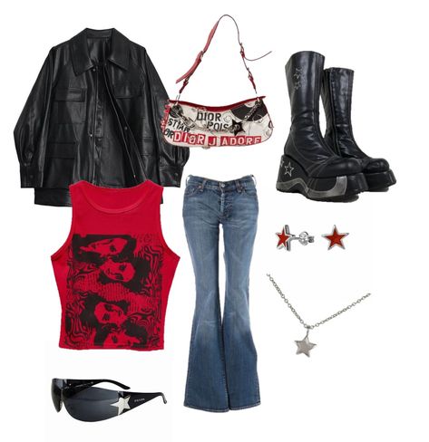 Alice In Chains Concert Outfit, Star Style Aesthetic, Rockstar Style Aesthetic, Rockstar Gf Outfit Png, Rockstar Girlfriend Outfits Winter, Rockstar 90s Outfit, Grunge Rockstar Gf Outfits, Rock Star Gf Aesthetic Outfit, Cute Rockstar Outfit