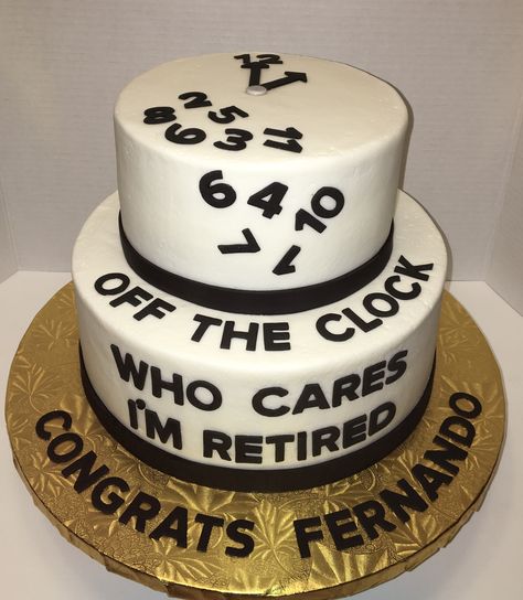 Male Retirement Party Ideas, Retirement Cupcake Ideas, Retirement Theme Cake, Retirement Cake Ideas, Retirement Party Cakes, Party Cake Table, Retirement Cake, Retirement Party Gifts, Retirement Party Decorations