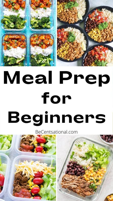 Eating Healthy Does Not Have To Be Difficult If You Know The Secret Of Meal Prepping! Meal Prep Ideas for beginners. Easy recipes to help you lose weight and eat healthier. Easy meal prep recipes to keep you on track to meet your goals. Meal Prep Menus For One Week, Healthy Meal Prep On A Budget For One, Meal Prep To Lose Stomach, Good Meal Prep Ideas Dinners, Easy Meal Prep For Picky Eaters Lunch Ideas, Flavorful Meal Prep, Easy Dinner Meal Prep Ideas, Meal Prep For 3 People, Easy Healthy Meal Plans For The Week