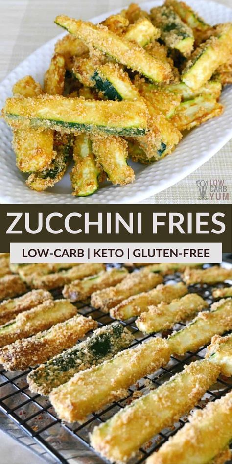 Keto Fries Low Carb, Healthy Dinner Sides Low Carb, Low Carb Zucchini Recipes Side Dishes, Good Low Carb Meals, Lowfat Lowcarb Recipes, Easy Meals For Dinner Healthy Low Carb, Low Card Ideas, Zucchini Recipes Keto Low Carb, Low Carb French Fries