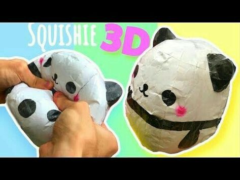 How To Make Squishy, 3d Paper Squishy Template, How To Make A Squishy, Paper Squishy Template, Squishies Kawaii Diy, Squishy Template, How To Make Squishies, Paper Squishy Ideas, Paper Squish