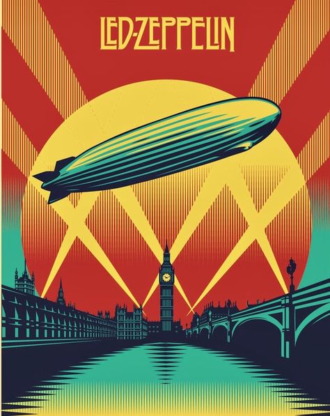 Zeppelin Poster, Led Zeppelin Poster, Rock Band Posters, Classic Rock Bands, Celebration Day, Poster Store, Rock Posters, Black And White Posters, Rock Legends