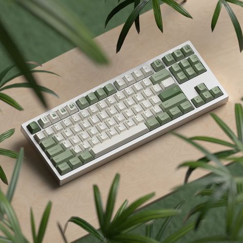 Keycap Set, Molecular Structure, Key Caps, Gaming Room Setup, Forest Theme, Bamboo Forest, Pc Setup, Room Setup, Desk Setup