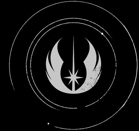 Star Wars Jedi Symbol Tattoo, Jedi Symbol Art, Star Wars Jedi Order Symbol, Star Wars Jedi Symbol, Jedi Order Wallpaper, Gray Jedi Symbol, Jedi Fallen Order Tattoo, Jedi Logo Wallpaper, Jedi Tattoo Ideas