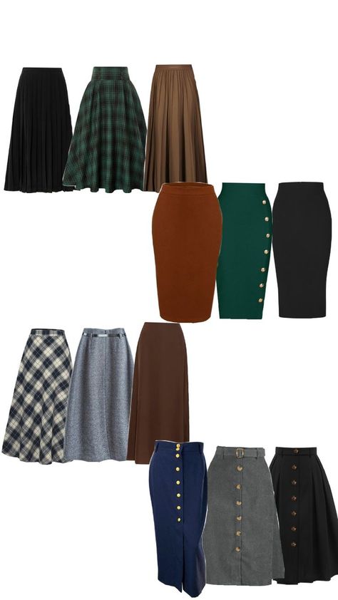 Pleated Skirts , A-Line Skirts , Pencil Skirts , Tennis Skirts , Midi Skirts ,  botton front skirts Skirts Tennis, Academia Style, Tennis Skirts, Pleated Skirts, Pencil Skirts, Midi Skirts, Skirts Midi, Tennis, A Line