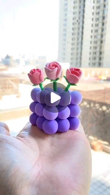 Paper Craft Ideas on Instagram: "Watch as we create a beautiful clay rose and pot in this easy-to-follow tutorial! We start by flattening 8 clay balls, stacking them, and rotating them inward to form a delicate rose top, then attach a stem to complete the flower. Next, we shape a charming pot by attaching 25 clay balls together. This simple yet creative project is perfect for adding a touch of handmade elegance to your space. Join us and enjoy the process of crafting these adorable clay decorations!" Clay Decorations, Clay Rose, Paper Craft Ideas, Enjoy The Process, Clay Ideas, Clay Crafts, The Process, Paper Craft, Join Us