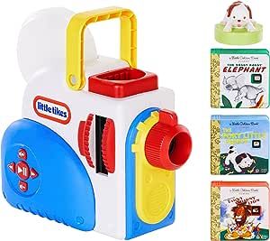 Little Tikes Story Dream Machine Starter Set, Storytime, Books, Little Golden Book, Audio Play, The Poky Little Puppy Character, Nightlight, Gift and Toy for Toddlers and Kids Girls Boys Ages 3+ years