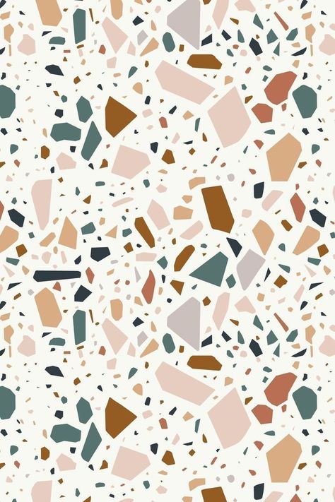 Terrazo Wallpaper, Terrazzo Seamless, Aesthetic Patterns, Mobile Phone Wallpaper, Plafond Design, 패턴 배경화면, Watercolor Wallpaper, Cute Patterns Wallpaper, Iphone Background Wallpaper