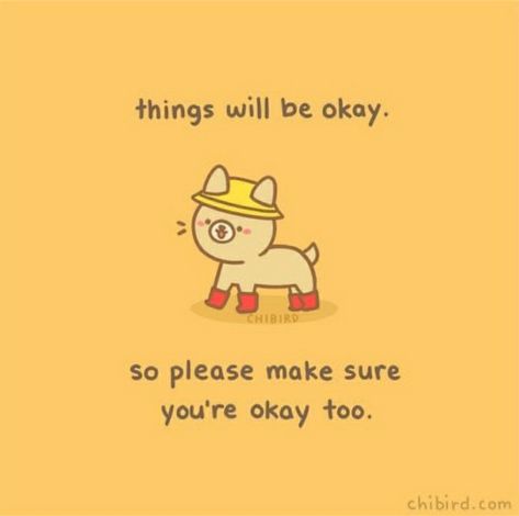 Chibird Motivation, Kawaii Quotes, Fun Drawings, Helpful Quotes, Cute Motivational Quotes, Cheer Up Quotes, Everything Will Be Okay, Board Quotes, Cute Inspirational Quotes