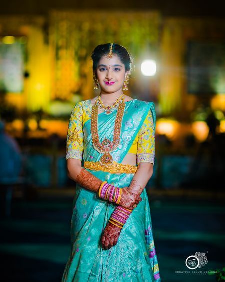 Half Saree Function Photo Poses, Half Saree Ceremony Stills, Saree Ceremony Stills, Half Saree Stills Indoor, Half Saree Function Stills, Half Saree Poses, Function Poses, Puberty Poses, Half Saree Stills