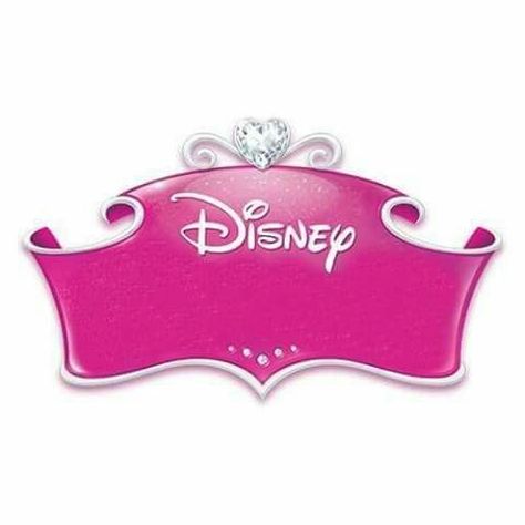 Disney Princess Logo, Little Mermaid Cake Topper, Disney Princess Cake Topper, Princess Logo, Disney Princess Png, Princess Frame, Princess Banner, Disney Princess Theme, Disney Png