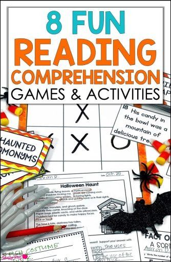 Get 8 fun reading comprehension games ideas that are sure to grab and keep the attention of your 3rd, 4th, and 5th grade students! These printable reading comprehension activities for kids include fun worksheets, fluency reading passages, coloring activities, and seasonal and holiday reading games. Perfect for DIY reading centers, fun at home reading lessons, or small group activities Comprehension Games 3rd Grade, Reading Scavenger Hunt 3rd Grade, 3rd Grade Reading And Writing Activities, Fun Comprehension Activities, 2nd Grade Reading Comprehension Games, Reading Buddy Ideas, 2nd Grade Comprehension Activities, Fun Reading Comprehension Activities, Ela Games Elementary