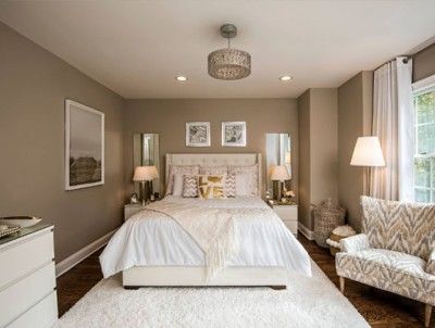 29 Brown Bedroom Decor Ideas | Sebring Design Build Light Brown Rooms Bedrooms, Bedroom Inspirations Brown Walls, Boho Bedroom Brown Walls, Brown Beige Themed Bedroom, Dark Beige Room Bedroom, Tan Themed Bedroom, Tan Beige Bedroom Ideas, Bedrooms With Brown Carpet, Bedroom Ideas With Brown Furniture Dark Wood Paint Colors