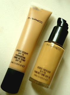 Kate's Beauty Station: MAC Foundations | Studio Sculpt vs Studio Fix Fluid Stippling Brush, Mac Foundation, Foundation For Dry Skin, Beauty Station, Foundation For Oily Skin, Mac Studio Fix Fluid, Oil Free Foundation, Mac Studio Fix, Mac Studio