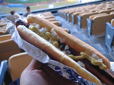 Angeles, Los Angeles, Ballpark Food, Dodger Dog, Cooking Panda, Recipe Icon, Weiners, Dodger Stadium, Dodgers Baseball