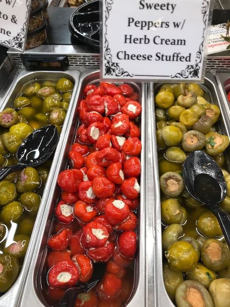 Sauce Brand, Italian Stuffed Peppers, Deli Cafe, Eggplant Recipes Parmesan, Frozen Pasta, Italian Deli, Pasta Fagioli, Chicken Parmigiana, Cheese Stuffed Peppers