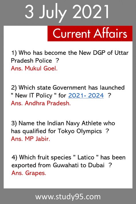 GK Questions on Current Affairs | April 2021 Current Affairs - Study95 Ias Questions With Answers, Question In English, Ias Study Material, Current Affairs Quiz, Exams Funny, Questions With Answers, Indian History Facts, Gk Questions And Answers, Exam Motivation