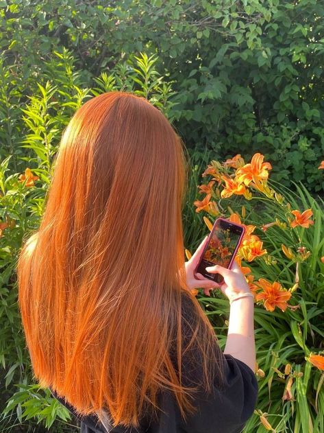 Paprika Hair Color, Pelo Color Borgoña, Ginger Hair Girl, Redhead Hairstyles, Pretty Red Hair, Cheveux Oranges, Ginger Hair Color, Trendy Hair Color, Trendy Hair