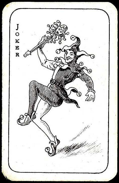 Jester Card, Jester Tattoo, Joker Drawings, Joker Cards, Joker Playing Card, Clown Tattoo, Joker Card, The Magicians, Art Inspo