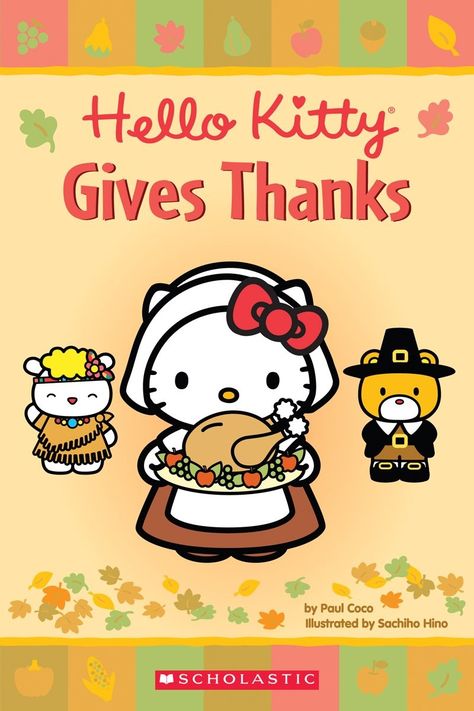 Thanksgiving Hello Kitty, Sanrio Autumn, Thanksgiving Snoopy, Thanksgiving Icon, Happy Thanksgiving Pictures, Hello Kitty Wallpaper Hd, Kitty Pics, Holiday Gif, Kitty Photos