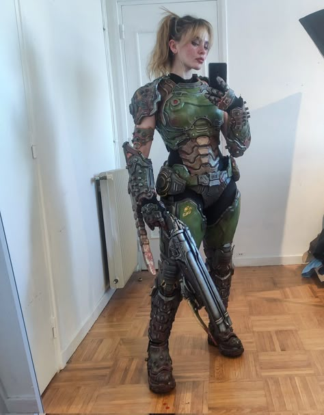 Doom Guy Cosplay, Doom Cosplay, Doom Art, Doom Guy, Armadura Cosplay, Cosplay Armor, My Turn, Armor Concept, Best Cosplay