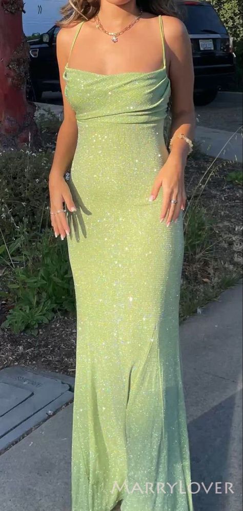 Prom Dresses Mermaid, Mermaid Prom Dress, Stunning Prom Dresses, Custom Prom Dress, Spaghetti Strap Prom Dress, Floor Length Prom Dresses, Dresses Mermaid, Prom Dress Inspiration, Cute Prom Dresses