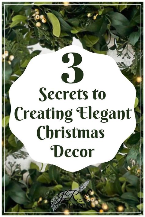 Sophisticated Christmas Decor Ideas, Christmas Elegant Decor Ideas, Stunning Christmas Decor, Posh Christmas Decorations, Professional Christmas Decorating, High End Christmas Decorations, Classy Outside Christmas Decor, Expensive Looking Christmas Decor, Elegant Garland Christmas