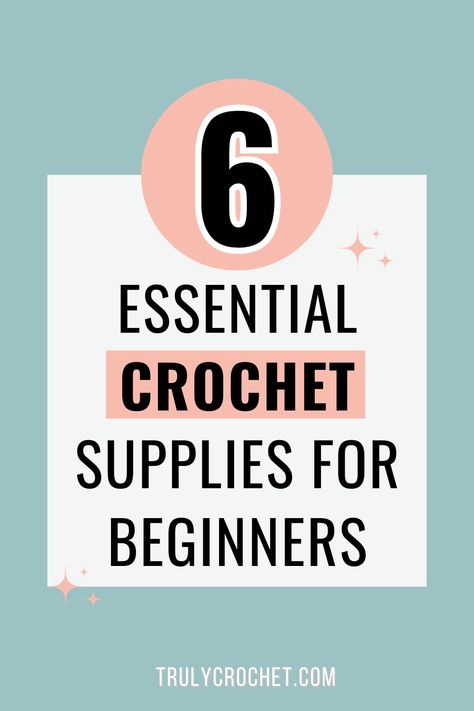 If you’re just getting started with crochet and don’t know what supplies you need, don’t stress! We’ve got you covered. Here are the 6 essential crochet supplies for beginners. From yarn to hooks and more, we’ve got the basis for everything you need to get started with your first project. So don’t wait any longer to get the supplies you need to start crocheting! Read more to find out what are the 6 essential crochet supplies for beginners! Crochet Beginner Supplies, Things You Need To Start Crocheting, What Do You Need To Start Crocheting, Crochet Essentials For Beginners, What Do You Need To Crochet, Crochet Supplies For Beginners, Crochet Materials For Beginners, Crocheting Essentials, Crochet Tools For Beginners