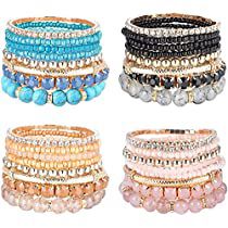 Check this out at Amazon Bracelets Layered, Stretch Beaded Bracelets, Christmas Gifts 2022, Jump Ring Jewelry, Fish Extender, Gifts 2022, Bohemian Bracelet, Girl Best Friends, Success Affirmations