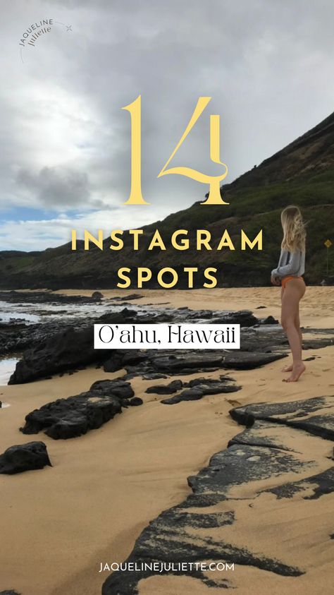 Still need inspiration for taking pictures and exploring Hawaii? These are the best things to do on this tropical island called paradise… #instagramspots #honolulu #waikiki #photography #travel #hawaiian Oahu Picture Ideas, Hawaii Instagram Pictures, Honolulu Waikiki, Best Vacation Spots, Unique Places, Instagrammable Places, Honolulu Hawaii, Tropical Island, Photography Travel