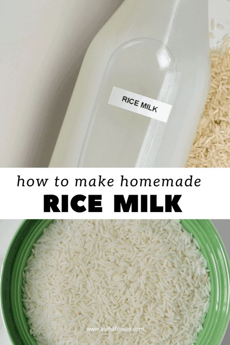 Rice Milk Recipe, Candida Cleanse Diet, Rice Diet, Cold Drinks Recipes, Oat Milk Recipe, Creamer Recipe, Vegan Rice, Homemade Almond Milk, Nut Milk Bag