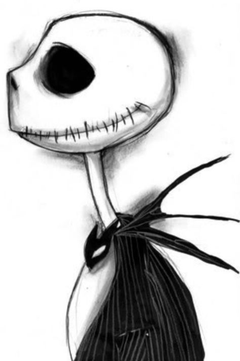 Jack Nightmare Before Christmas Drawings, Scary Drawings, Arte Doodle, Tim Burton Art, Creepy Drawings, Dark Art Drawings, Halloween Drawings, Pencil Art Drawings, Art Drawings Sketches Creative