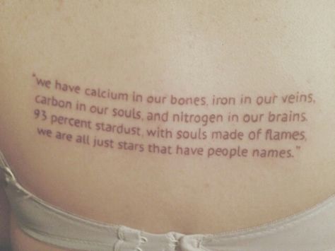 93 Percent Stardust, Stardust Quotes, Stardust Tattoo, Made Of Stardust, People Names, Pretty Words, Stardust, Tattoo Quotes, Body Art