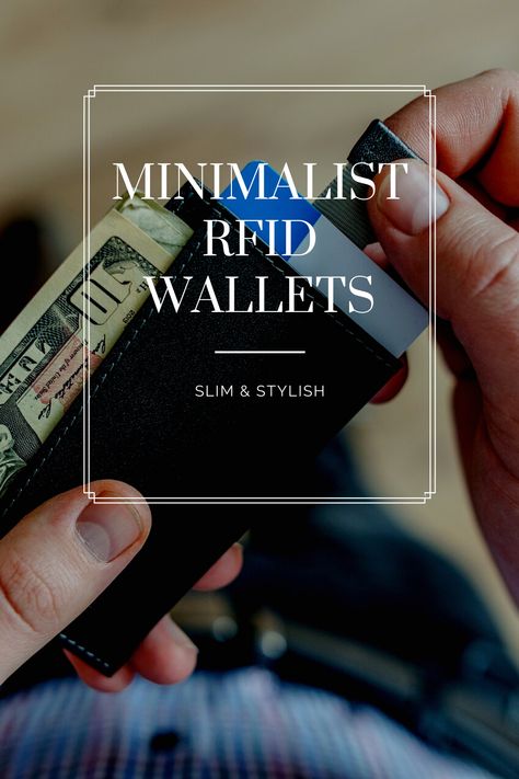 Based on checking the best minimalist RFID wallets, here is our list of the best minimalist RFID wallets that the world has to offer Minimalist Wallets For Men, Edc Wallet, Minimal Wallet, Minimalist Men, Slim Leather Wallet, Rfid Blocking Wallet, Front Pocket Wallet, Rfid Wallet, Best Wallet