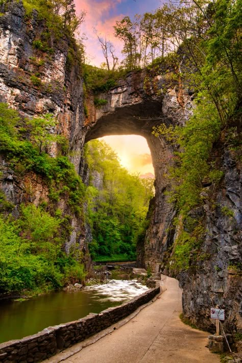 Places To Visit In Virginia, Natural Bridge Virginia, West Virginia Travel, Virginia Vacation, Virginia Travel, Virginia Is For Lovers, Best Vacation Spots, Shenandoah National Park, Natural Bridge