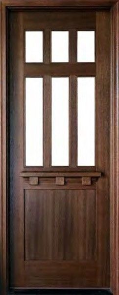 Mahogany  Tuscany  Glencoe  Impact  Single  Door Lake House Front Doors, Craftsman Exterior Door, Impact Doors, Single Door Design, Craftsman Door, Wood Exterior, Door Crafts, Wood Exterior Door, Mahogany Doors