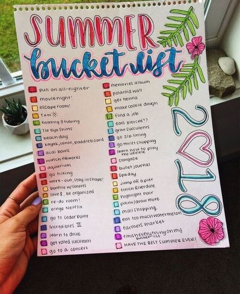 HOW TO BE A VSCO GIRL - ☆ BUCKET LIST ☆ - Wattpad Notesbog Design, Summer Bucket List For Teens, Ultimate Summer Bucket List, Best Friend Bucket List, Bucket List For Teens, Summer To Do List, Bucket List Ideas, Fun Sleepover Ideas, Summer Fun List