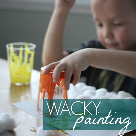 Toddler Approved!: Wacky Painting for Kids Inspired by Wacky Wednesda... Wednesday Crafts, Dr Seuss Preschool Activities, Teaching Kids Letters, Book Themed Activities, Dr Seuss Preschool, Dr Seuss Activities, Dr Seuss Crafts, Visual Perception Activities, Seuss Classroom