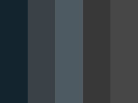 Grey Color Names, Grey Color Pallets, Shades Of Gray Color, Flat Color Palette, Dark Color Palette, Black Color Palette, Color Palette Challenge, Color Schemes Colour Palettes, Grey Color Palette