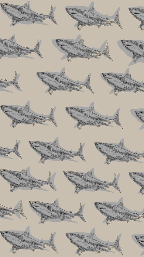 Shark Homescreen Layout, Shark Background Wallpapers, Shark Wallpaper Ipad, Wallpaper Backgrounds Baddie, Backgrounds Baddie, Shark Phone Wallpaper, Shark Iphone Wallpaper, Shark Aesthetic Wallpaper, Cute Shark Wallpaper