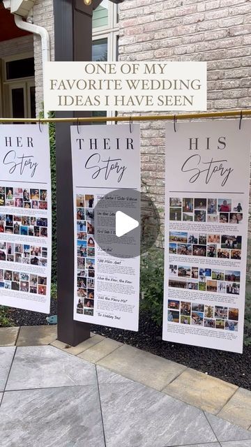 UTAH PHOTOGRAPHER on Instagram: "It has been almost a year since I first saw this idea and I still am OBSESSED! A super unique wedding decoration that you can share on your wedding day to tell YOUR love story💓 trust me.. everyone will love this!   Know someone getting married? Tag them and share this to show them a unique wedding idea!   #weddinginspiration #weddingideas #weddinginspo #wedding #destinationwedding #destinationweddingphotographer #utahweddingphotographer #coloradoweddingphotographer #moabweddingphotographer #weddingplanning" Wedding Photo Board Ideas, Interactive Wedding Ideas Unique, Wedding Party Activities, Fun Wedding Extras, June Wedding Decorations, Story Of Us Wedding, Unique Wedding Activities, Love Story Wedding Sign, Fun Wedding Ideas Unique