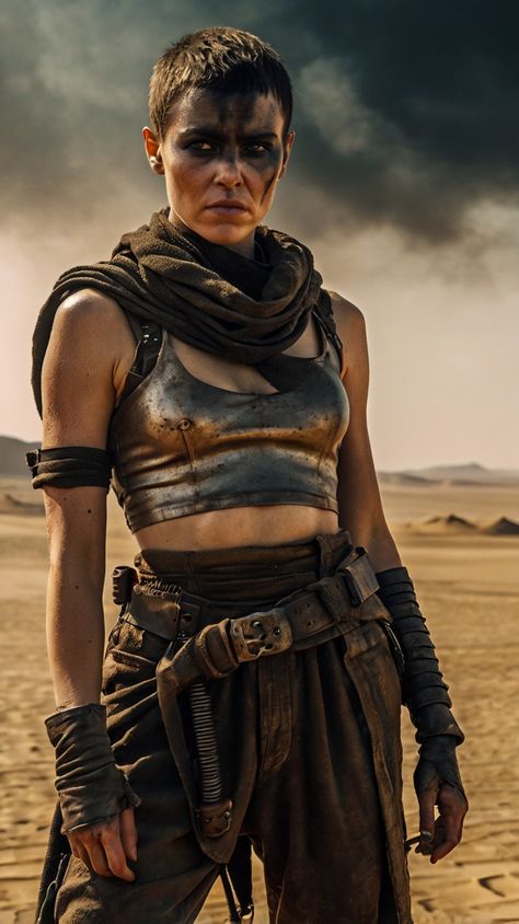 Imperator Furiosa From MMFR Mad Max Cosplay Woman, Mad Max Tattoo, Furiosa Mad Max Charlize Theron, Furiosa A Mad Max Saga, Mad Max Fury Road Cinematography, Mad Max Fury Road Nux And Capable, Imperator Furiosa, Customer Profile, Female Character