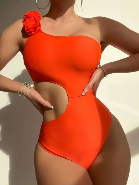 2024 Swimsuit Color Trends: Pretty & Trendy Styles for Summer Orange Swimsuit Outfit, Neon Orange Swimsuit, Purple Swimwear, Yellow Swimwear, Modern Swimsuit, Orange Swimwear, Grey Swimsuit, Chic Swimsuit, Green Swimwear