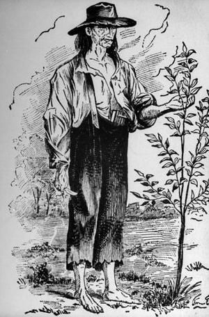 He's legend now, but Johnny Appleseed was as odd as his myth. Click the image for more info, then go eat an Apple. John Chapman, Babe The Blue Ox, American Folklore, Johnny Appleseed, Legends And Myths, Wax Museum, People Of Interest, Apple Seeds, Cartoon Images