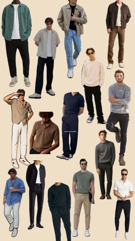 First Date Men Outfit, Men First Date Outfits, Man Date Outfit, Deep Autumn Outfits Men, First Date Outfit Casual, Boyfriend Outfits, 18th Birthday Outfit, Toms Style, Boyfriend Outfit