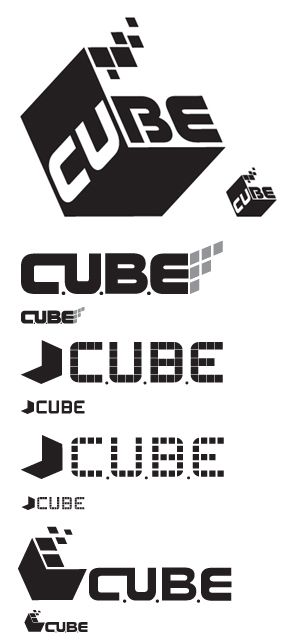 AION'S CUBE LOGO COMPS by Ryan Deyo, via Behance Cube Logo Design, Graphic Design Portfolio Book, Cube Logo, Pencil Creative, Cake Logo Design, Portfolio Book, Photography Logo Design, Cube Design, Box Logo