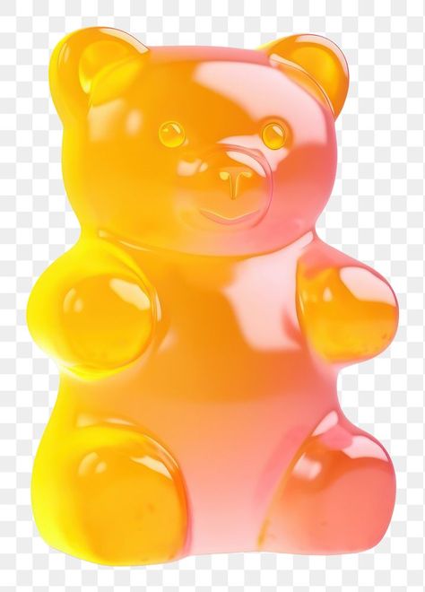 Gummy Bear Illustration, Rainbow Products, Png Teddy Bear, Candy Png, Candy Photography, Jelly Bear, Candy Icon, Packaging Snack, Gummy Candies