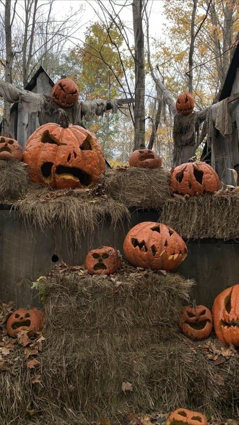 Spooky Diy Halloween Decor, Porche Halloween, Outdoor Halloween Decor, Halloween Diy Outdoor, Casa Halloween, Halloween Props Diy, Halloween Scarecrow, Creepy Halloween Decorations, Halloween Tattoo