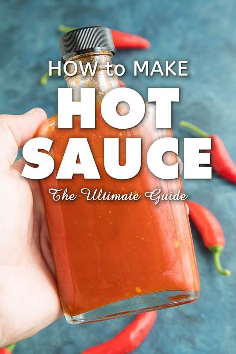 Make Hot Sauce, Datil Pepper, Hot Pepper Recipes, Cayenne Pepper Sauce, Chili Pepper Recipes, Pepper Sauce Recipe, Homemade Hot Sauce, Paprika Sauce, Habanero Hot Sauce