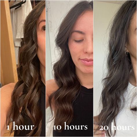 This TikTok-Famous Hair Hack Is the Reason My Curls Last So Long Lasting Curls For Long Hair, Hairstyles For Long Hair In Humidity, Brushing Out Curls, Curling Thick Hair, Brushed Out Curls, Egyptian Hairstyles, Curl Mousse, Lasting Curls, Large Curls